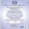 Chine Shandong Haoke Machinery Equipment Co., Ltd. certifications